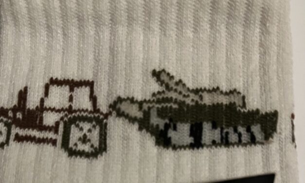 Egy pár zokni Ukrajnából