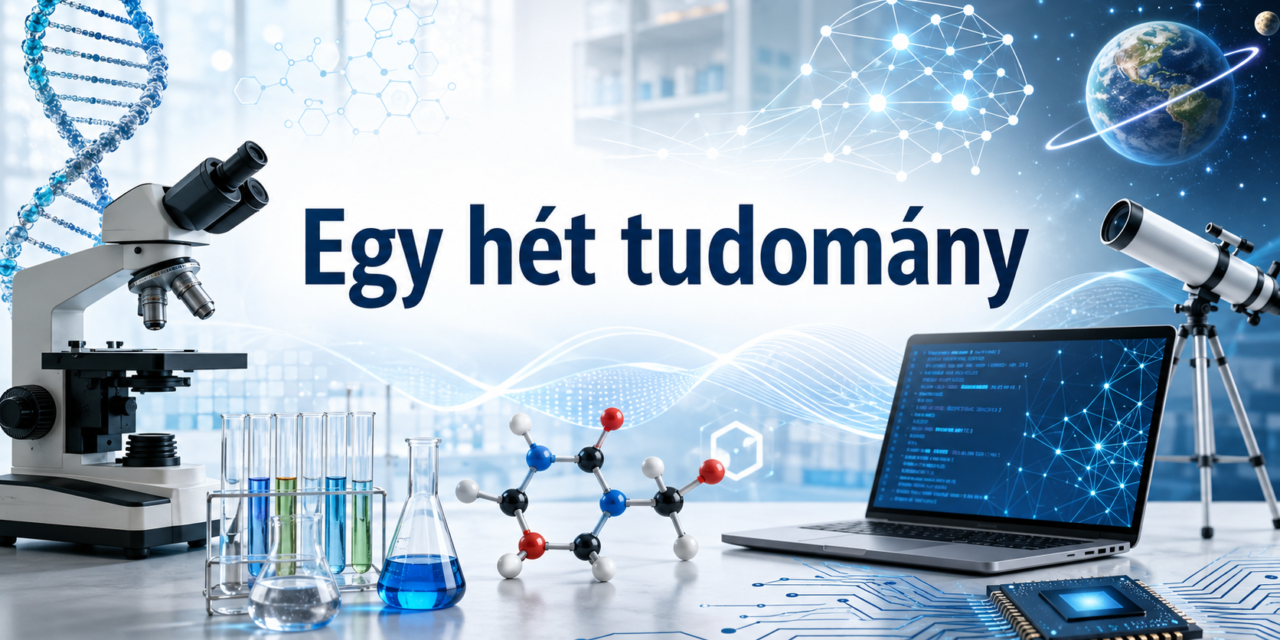 Egy hét tudomány: MI a laborban, új utak az orvoslásban, az MI kutatási eszköz