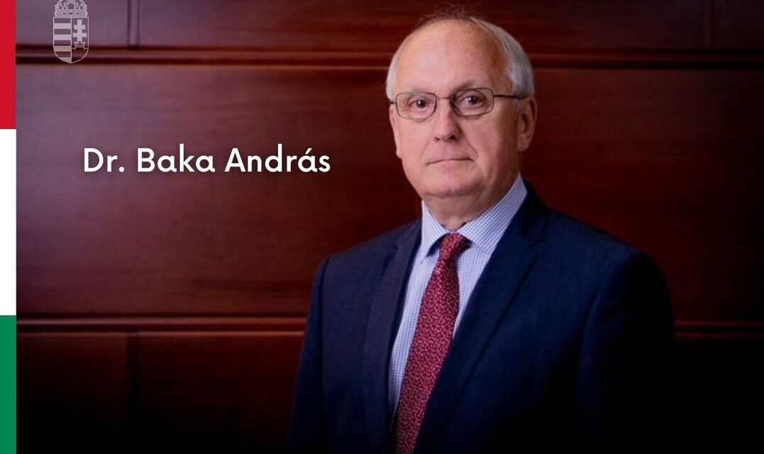 Baka Andrást jelöli államfőnek a Tisza parlamenti frakciója