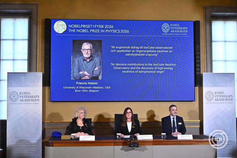 Francis Halzen részecskefizikus kapja idén a fizikai Nobel-díjat