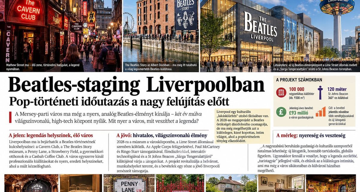 Tünde T. Guildford: Liverpool, mielőtt újra feltalálják a Beatlest